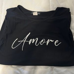 Woman’s large tshirt worn once very light material